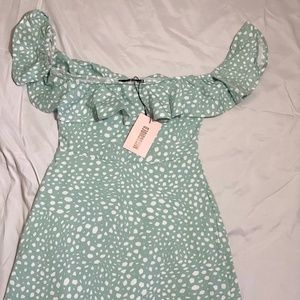 Off-The-Shoulder Mini Dress